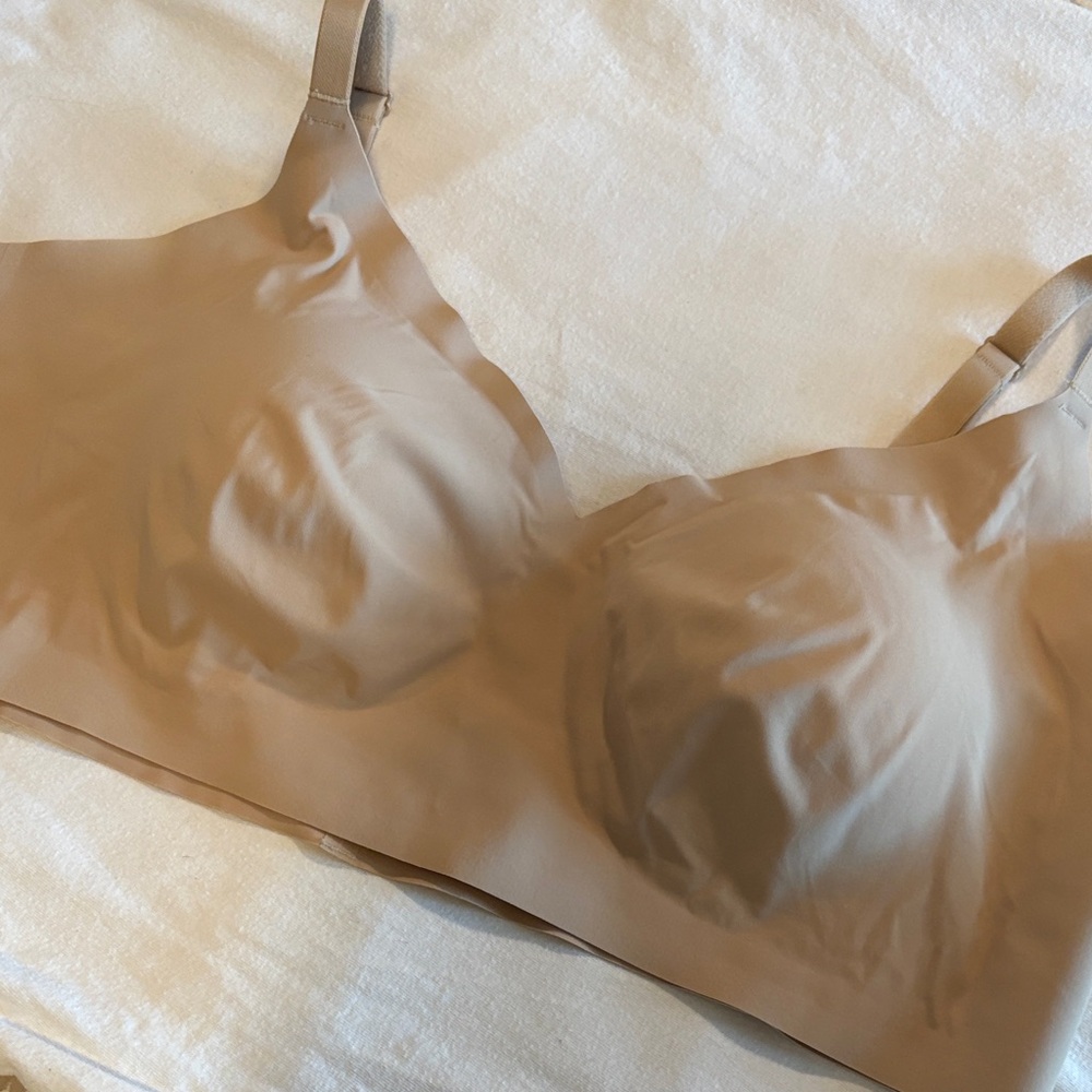 Elegant Tan Wireless Bra